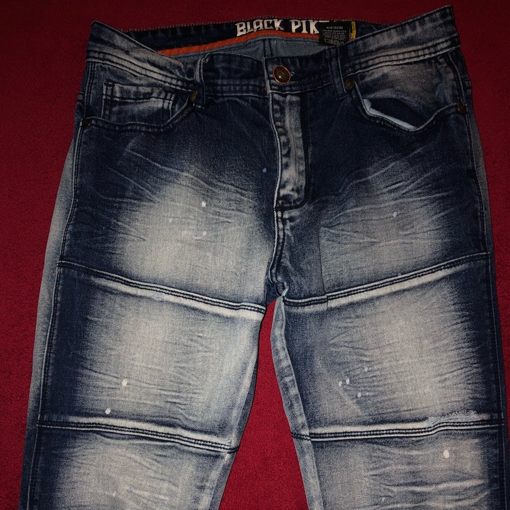 Biker jeans